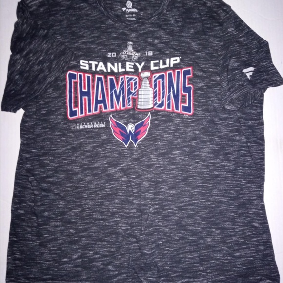 Fanatics Black Stanley Cup Champions Tee - Picture 1 of 3